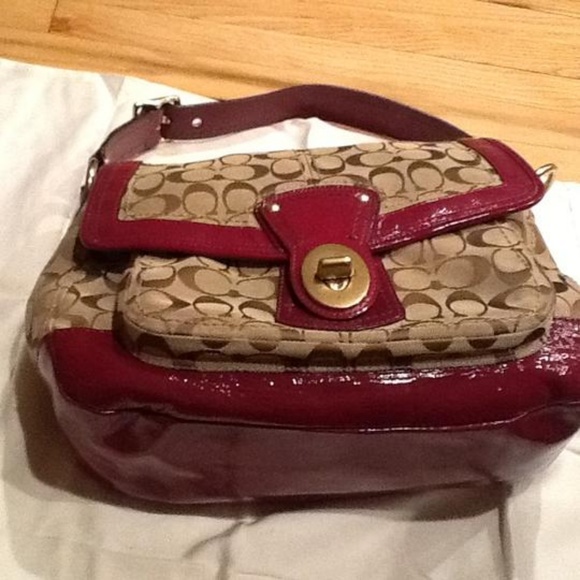 Coach Canvas Hobo Bag - Picture 5 of 7